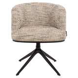 Scaun dining Richmond Cheyenne trendy natur, rotativ