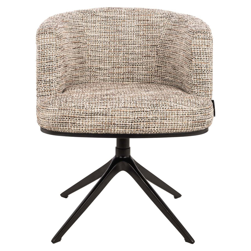 Scaun dining Richmond Cheyenne trendy natur, rotativ