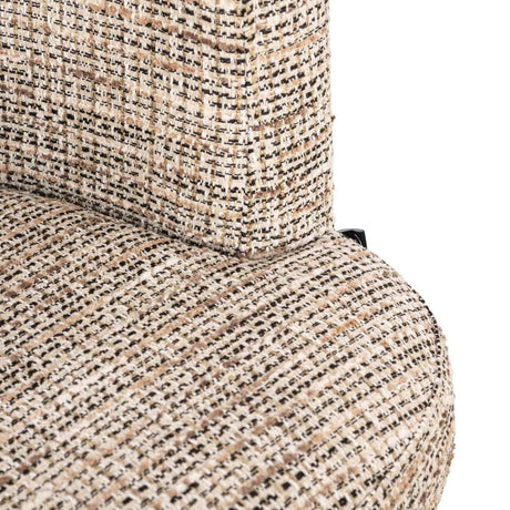 Scaun dining Richmond Cheyenne trendy natur, rotativ