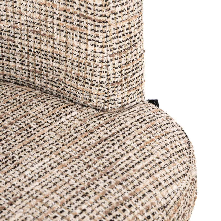 Scaun dining Richmond Cheyenne trendy natur, rotativ