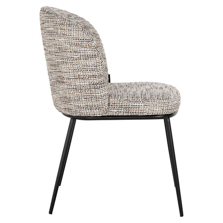 Scaun dining Richmond Elvi trendy natur, ignifug (set 2 buc.)
