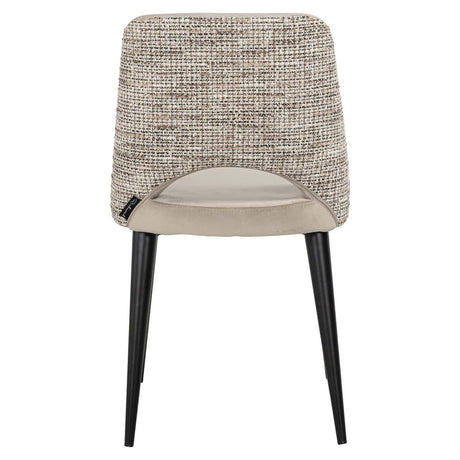 Scaun dining Richmond Tabitha trendy natur, ignifug (set 2 buc.)