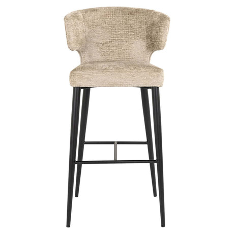 Scaun de bar Richmond Taylor nisipiu, ignifug