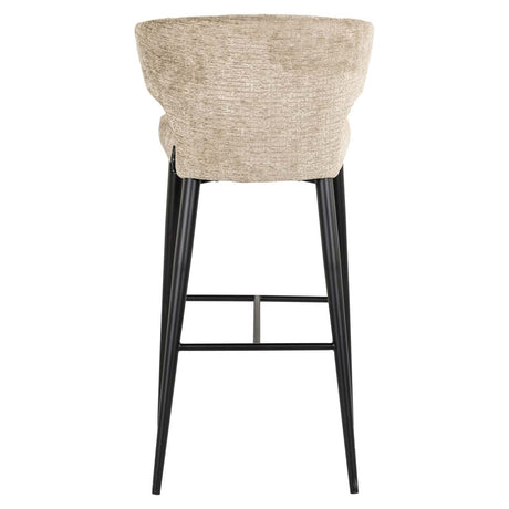 Scaun de bar Richmond Taylor nisipiu, ignifug