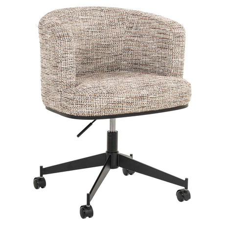 Scaun dining Richmond Rochenne trendy natur, rotativ