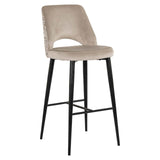 Scaun de bar Richmond Tabitha natur, ignifug