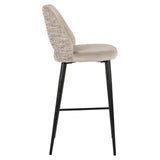 Scaun de bar Richmond Tabitha natur, ignifug