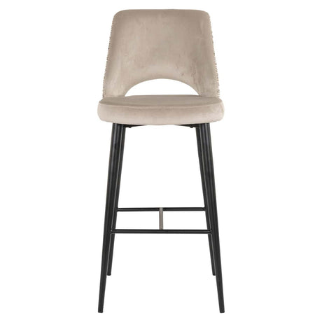 Scaun de bar Richmond Tabitha natur, ignifug