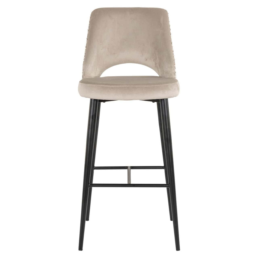 Scaun de bar Richmond Tabitha natur, ignifug