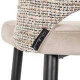 Scaun de bar Richmond Tabitha natur, ignifug
