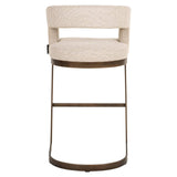 Scaun de bar Richmond Ellis bej biscotti
