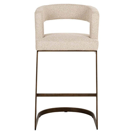Scaun de bar Richmond Ellis bej biscotti
