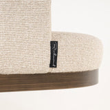 Scaun de bar Richmond Ellis bej biscotti
