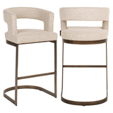 Scaun de bar Richmond Ellis bej biscotti