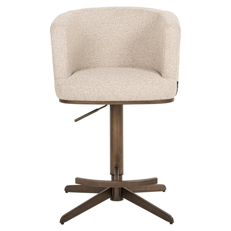 Scaun de bar Richmond Cheyenne bej biscotti, rotativ
