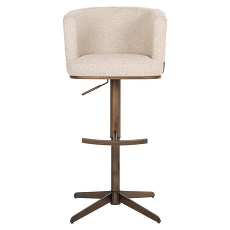 Scaun de bar Richmond Cheyenne bej biscotti, rotativ