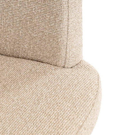Scaun de bar Richmond Cheyenne bej biscotti, rotativ