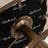 Scaun de bar Richmond Cheyenne bej biscotti, rotativ