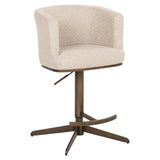 Scaun de bar Richmond Cheyenne bej biscotti, rotativ