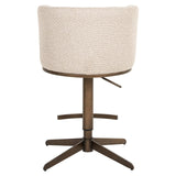Scaun de bar Richmond Cheyenne bej biscotti, rotativ