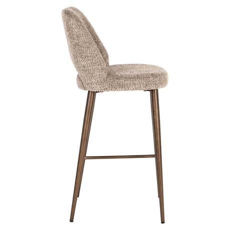 Scaun de bar Richmond Delphine natur, ignifug