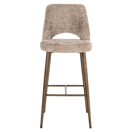 Scaun de bar Richmond Delphine natur, ignifug
