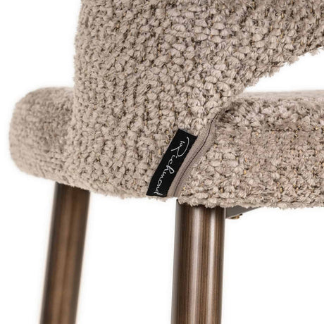 Scaun de bar Richmond Delphine natur, ignifug