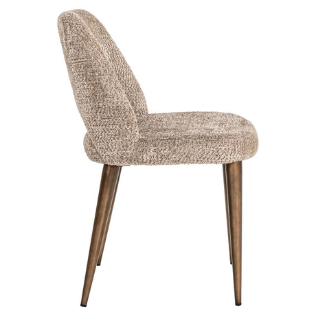 Scaun dining Richmond Delphine lovely natur, ignifug (set 2 buc.)