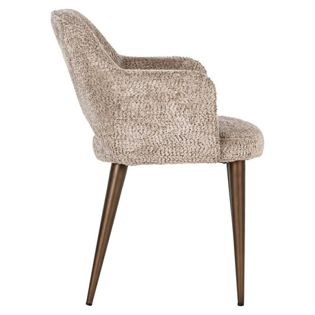 Scaun dining Richmond Delphina lovely natur, ignifug