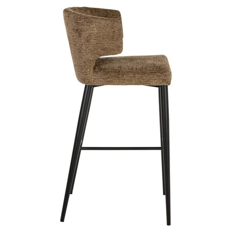 Scaun de bar Richmond Taylor coniac, ignifug