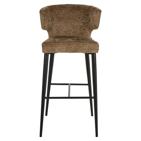Scaun de bar Richmond Taylor coniac, ignifug