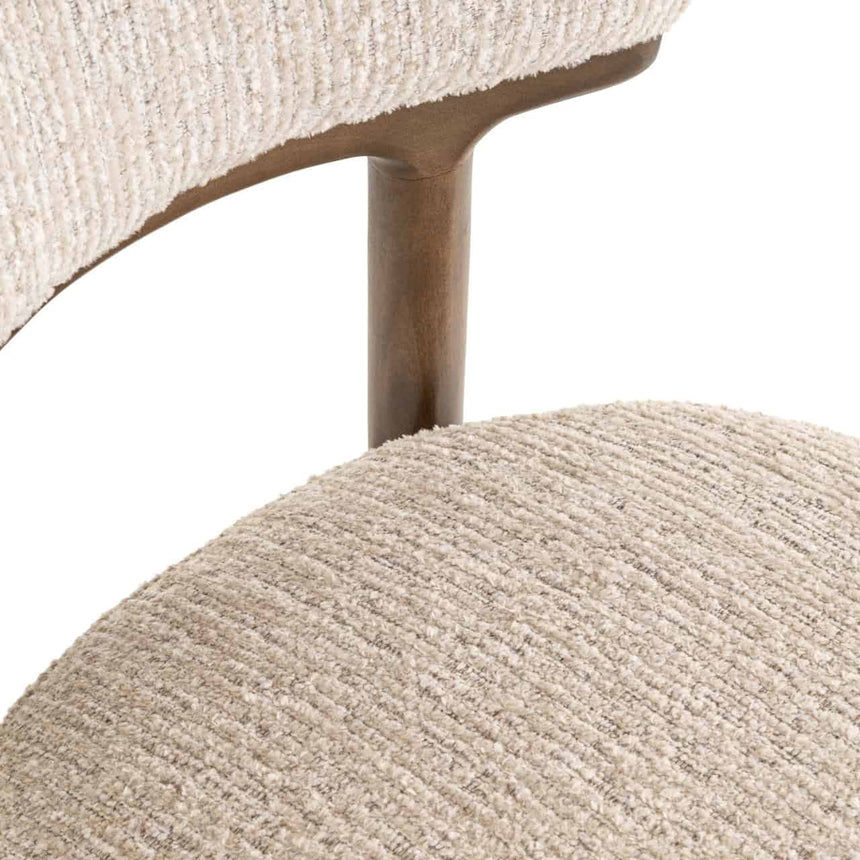 Scaun dining Richmond Basker natur linear (set 2 buc.)