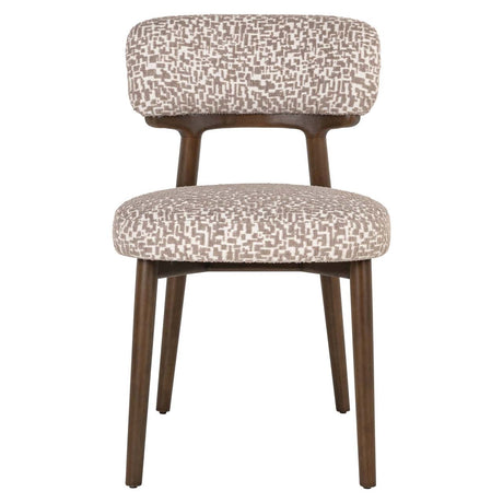 Scaun dining Richmond Basker natur geo (set 2 buc.)