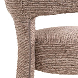 Scaun dining Richmond Nerio moka linear