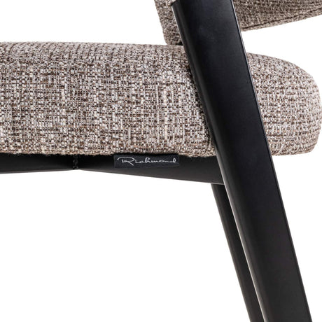 Scaun dining Richmond Zeno pământiu tweed