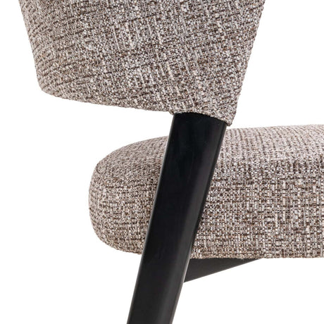 Scaun dining Richmond Zeno pământiu tweed