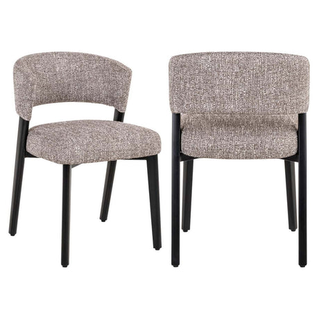 Scaun dining Richmond Zeno pământiu tweed