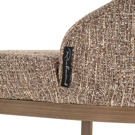 Scaun de bar Richmond Bolton maro tweed (set 2 buc.)