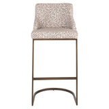 Scaun de bar Richmond Bolton natur geo (set 2 buc.)