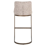 Scaun de bar Richmond Bolton natur geo (set 2 buc.)