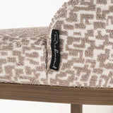 Scaun de bar Richmond Bolton natur geo (set 2 buc.)