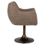 Scaun dining Richmond Aldo maro tweed, rotativ
