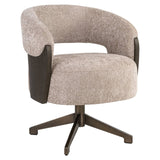 Scaun dining Richmond Pollux easy nisipiu stejar, rotativ