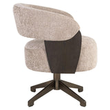 Scaun dining Richmond Pollux easy nisipiu stejar, rotativ