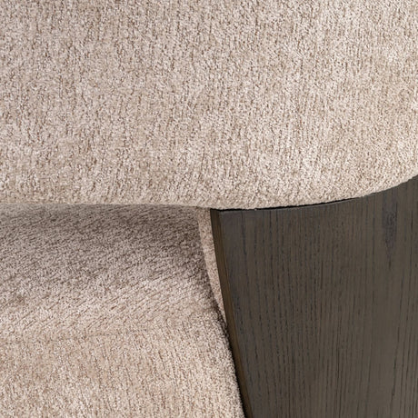 Scaun dining Richmond Pollux easy nisipiu stejar, rotativ
