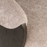 Scaun dining Richmond Pollux easy nisipiu stejar, rotativ