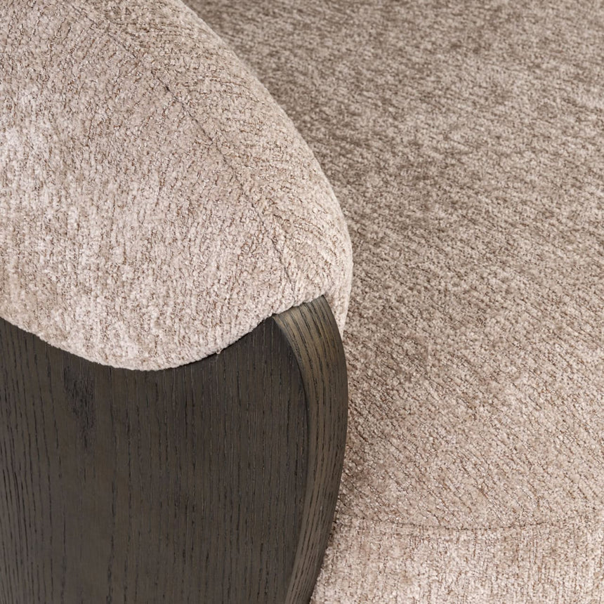 Scaun dining Richmond Pollux easy nisipiu stejar, rotativ