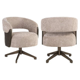Scaun dining Richmond Pollux easy nisipiu stejar, rotativ