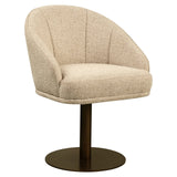 Scaun dining Richmond Beverly natur fancy, rotativ