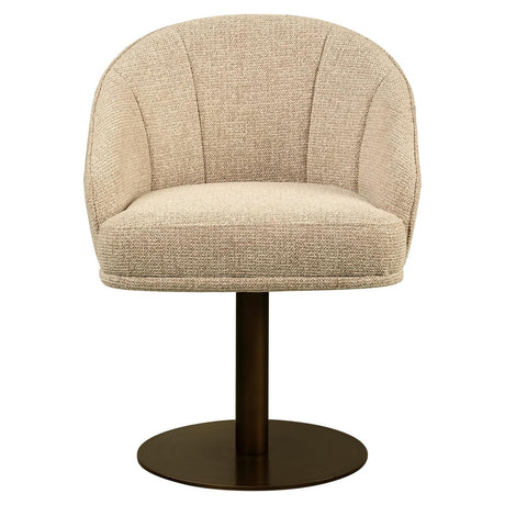 Scaun dining Richmond Beverly natur fancy, rotativ